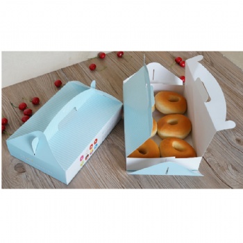 Donut Paper Box With Handle