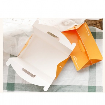  Donut Paper Box With Handle	