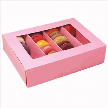 20pcs Kraft Paper Macaroon Packaging Box