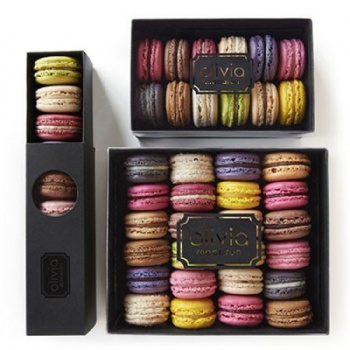Macaroon Gift Boxes Set With Clear Window