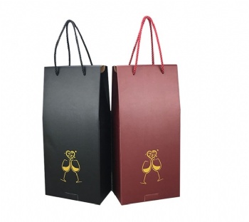 Wine Bottle Folding Packaging Box