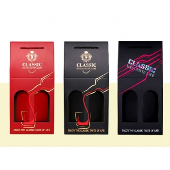 Printed Corrugated Paper Box For Wine