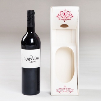 Single Bottle Cardboard Folding Box