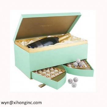 Double Layers Wine and Chocolate Box